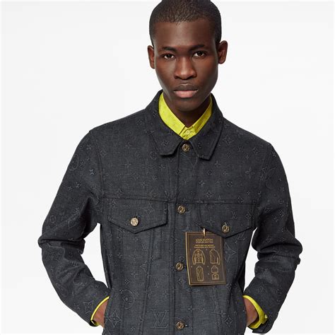 louis vuitton monogram denim jacket.